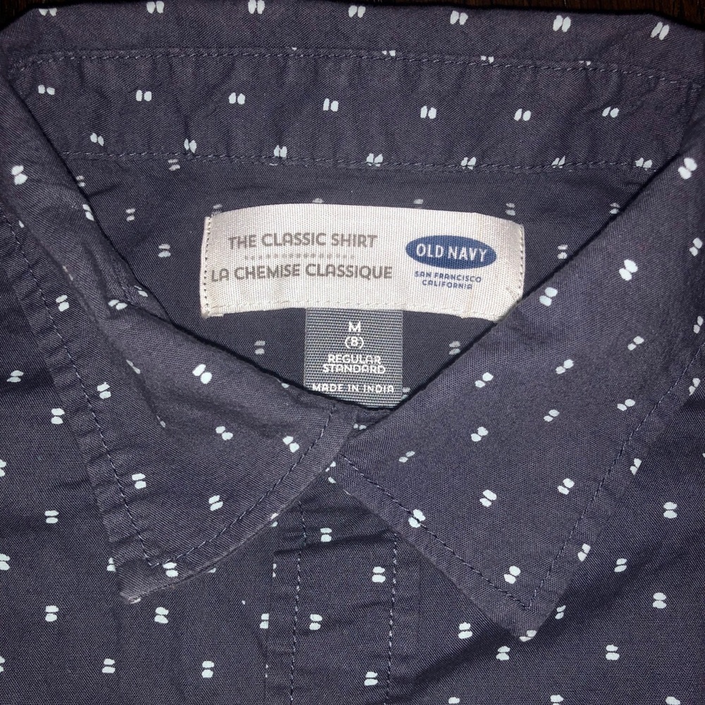 Old Navy Boys size 8 button down shirts. 2 shirts - Picture 5 of 5